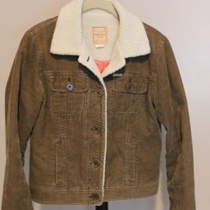 Courdery lined jacket