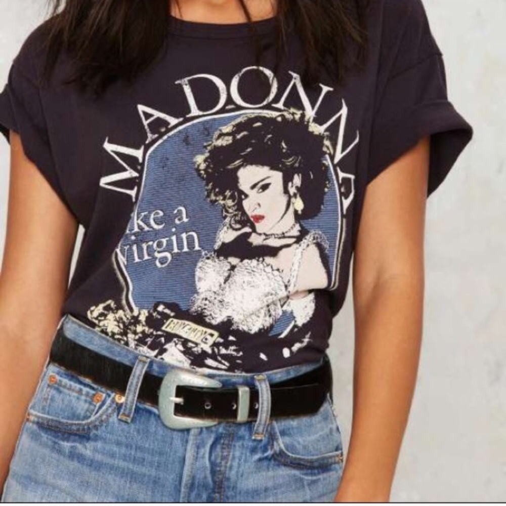 Topshop Graphic Tee Madonna