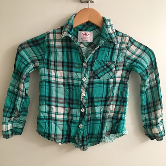 Justice Girls Button Up Shirt