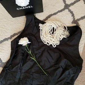 Silk Designer little black  dress