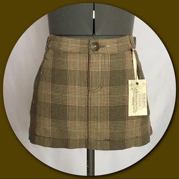Guess Dresses & Skirts - Guess Jeans 💕Unique Spruce Plaid Mini Skirt💕