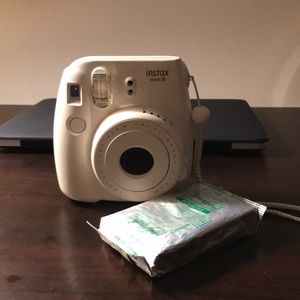 Instax mini 8 Polaroid camera.. only used once