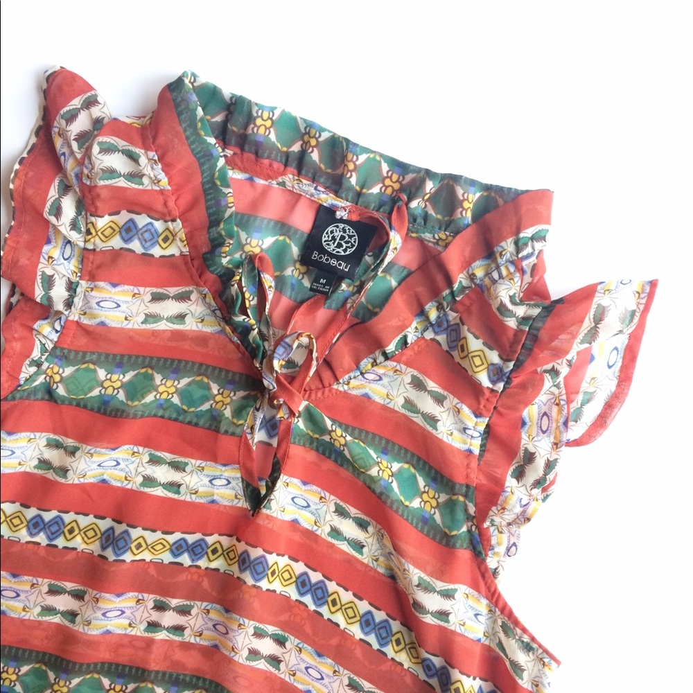 Sleeveless blouse