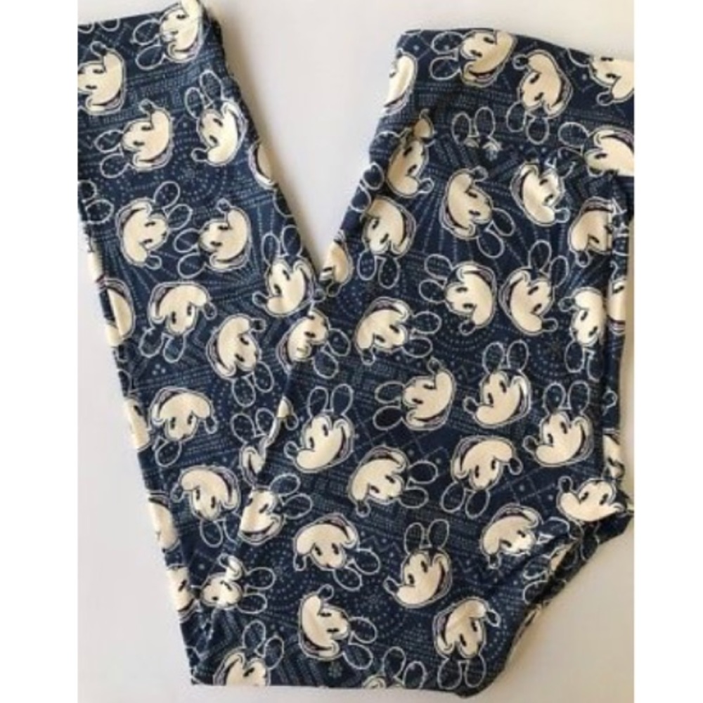 🌸LuLaRoe”Disney” Mickey RARE NEW OS HTF Legging🌸