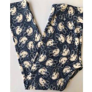 🌸LuLaRoe”Disney” Mickey RARE NEW OS HTF Legging🌸