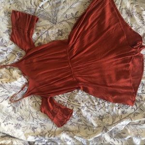 Mossimo off the shoulder Romper