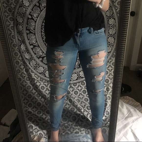 H&M Distressed Jeans - Picture 1 of 4
