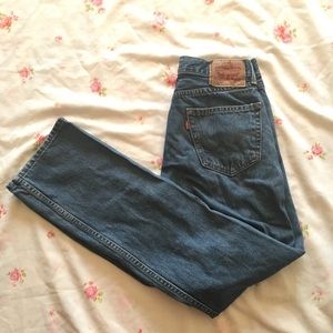 straight leg levis 505s