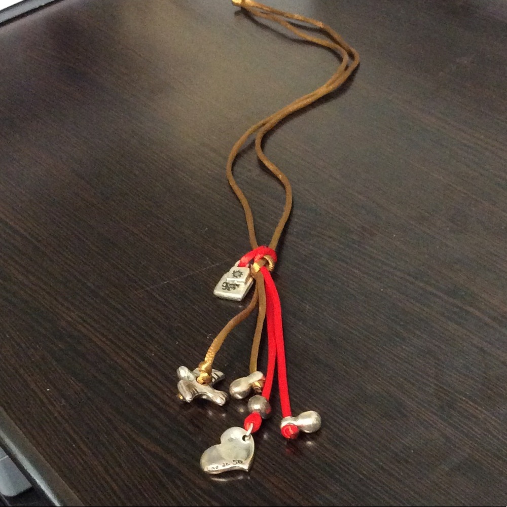 Uno De 50 Charm Pendent Necklace