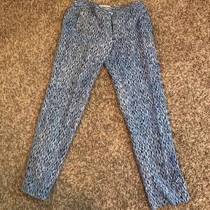 Michael Kors Printed Straight Leg Pant