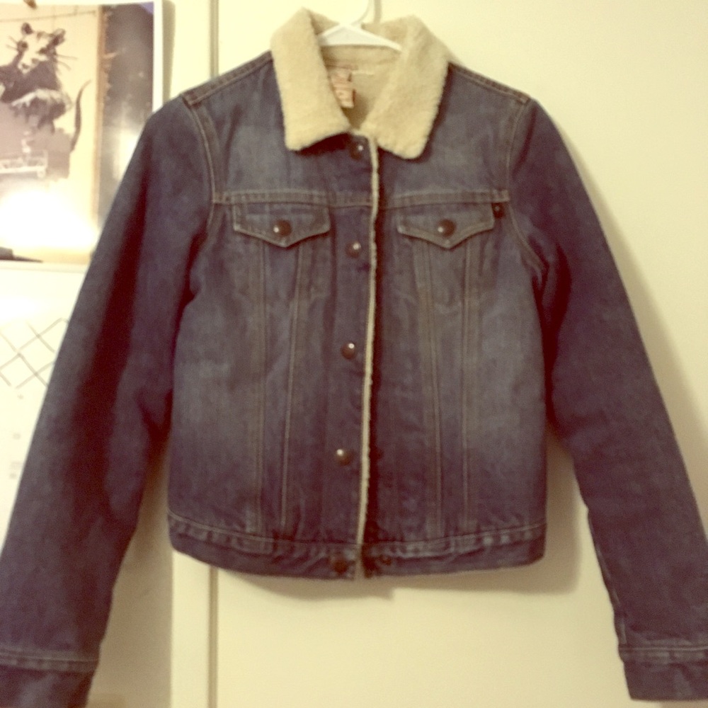 🌸SALE🌸 Quilt-Lined Denim Jacket