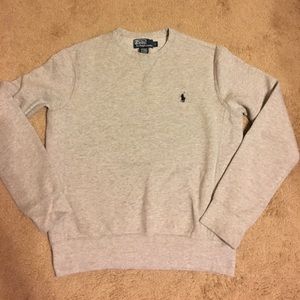 Polo grey sweatshirt adult small