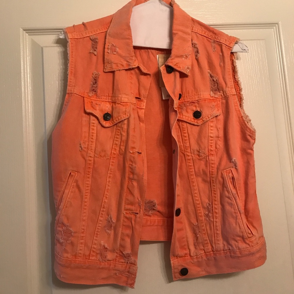 Ralph Lauren Distressed Vest