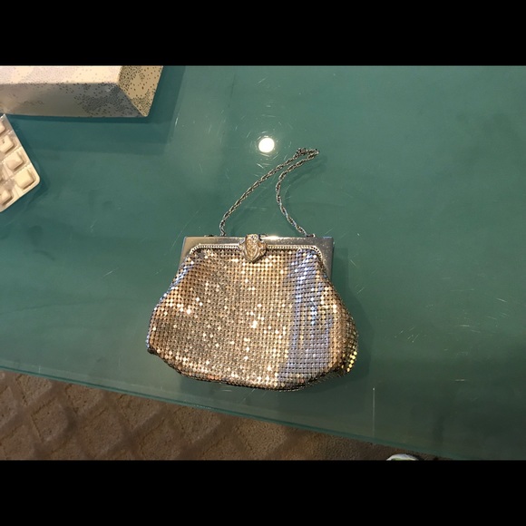 Vintage Whiting and Davis silver mesh evening bag - Picture 8 of 8