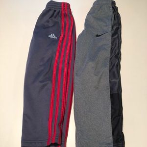 Boys Nike adidas pants size 5
