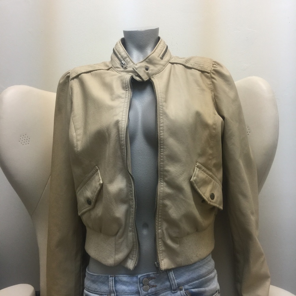 Tan MISS LONDON Jacket