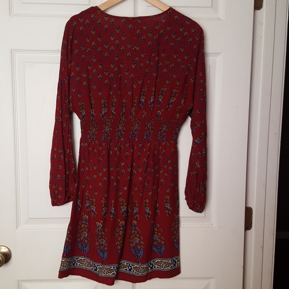 Boho red dress - Picture 2 of 4