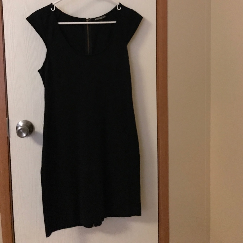 Black dress from Express