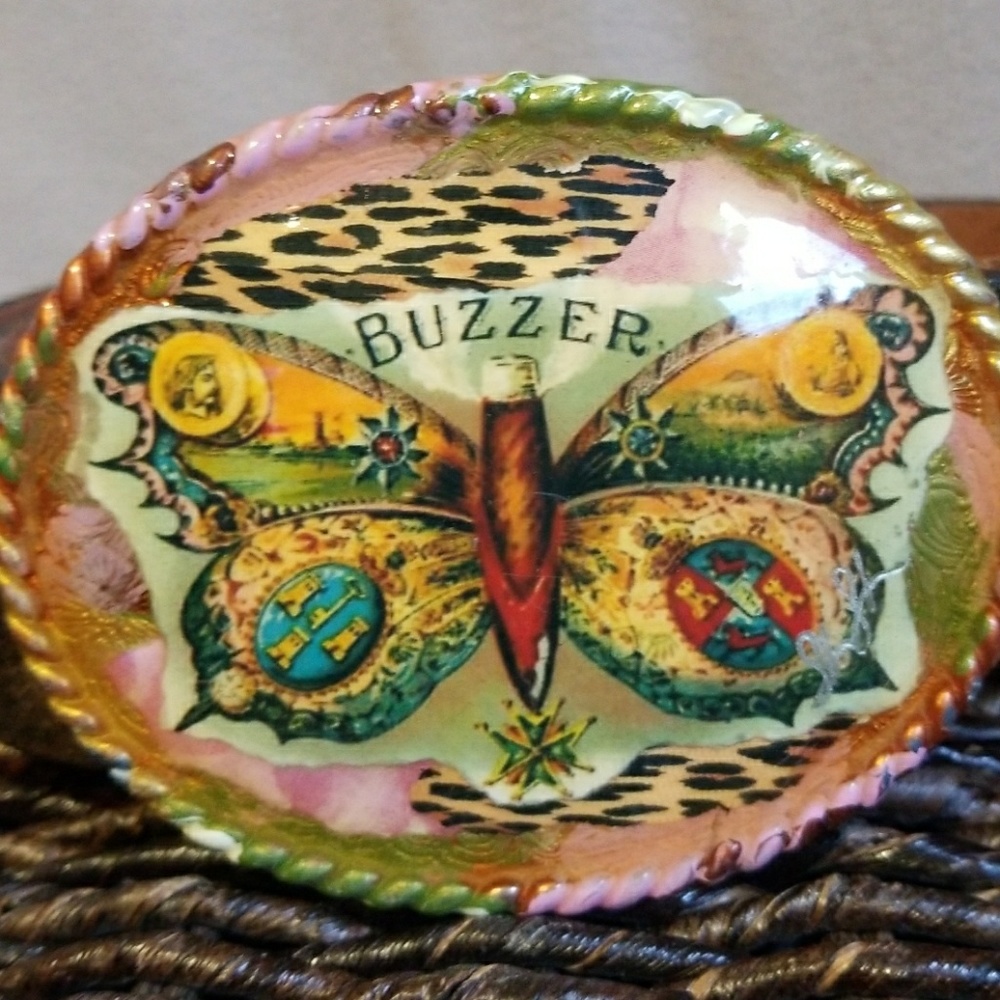 Shu Shu Belt Buckle One Of A Kind! - Gem display picture 2