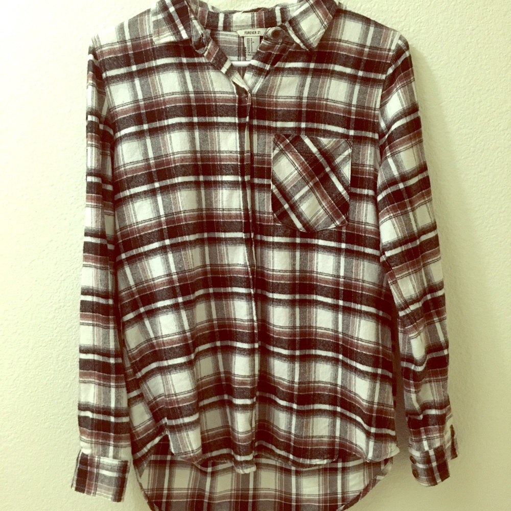 Red Black & White Flannel