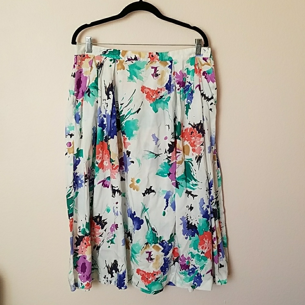 Vintage Floral print skirt