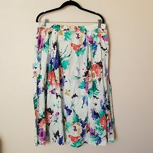 Vintage Floral print skirt