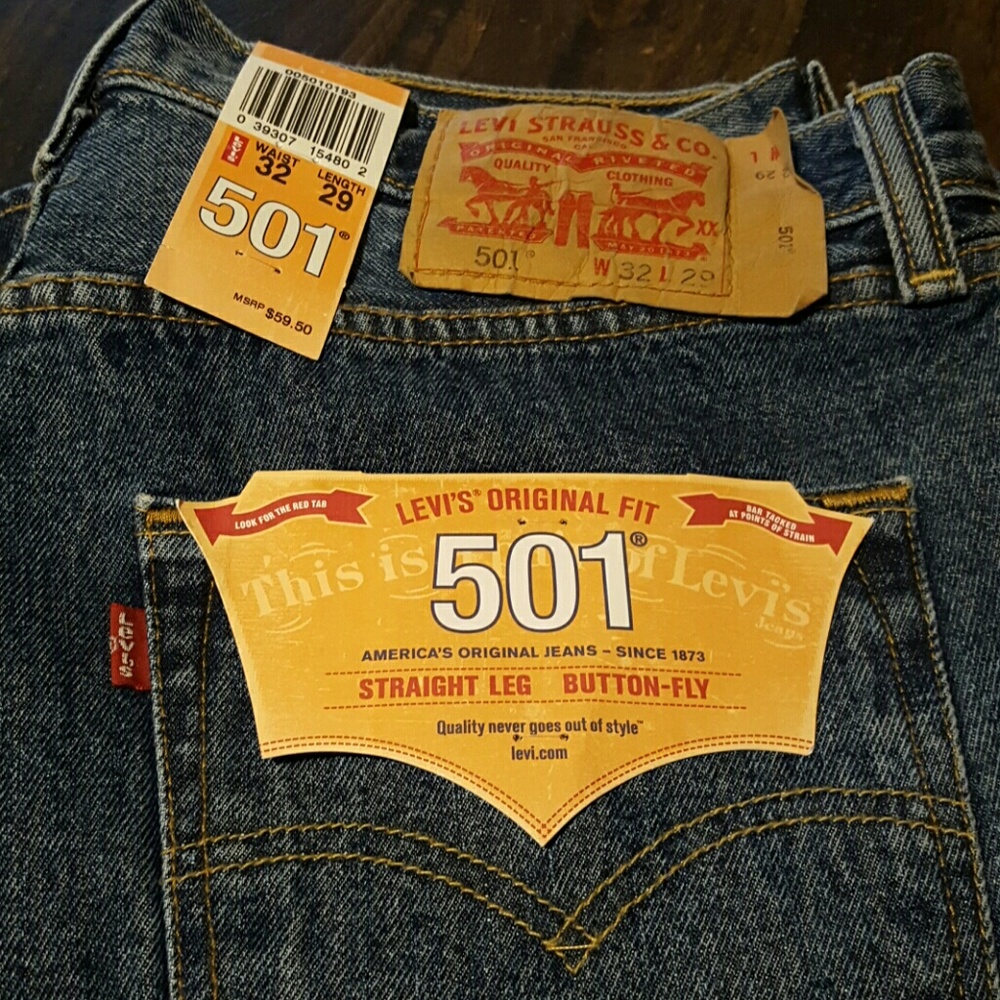 Levi straight leg jeans