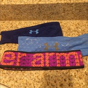 Under Armour work-out headbands