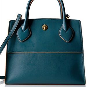 Anne Klein Zip Satchel.