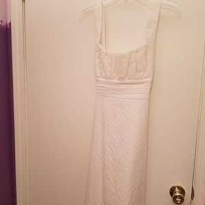 Graduation White Dress