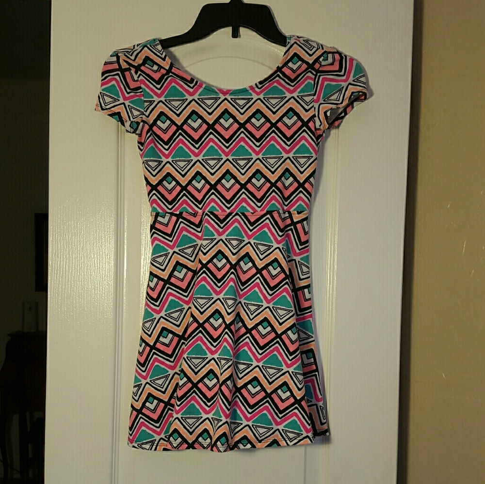 Girl short sleeve dress