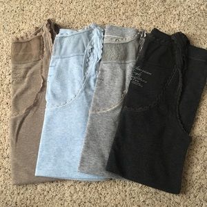Set of 4 American Eagle tanks