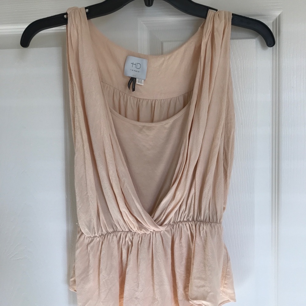 Blush Anthropologie Blouse