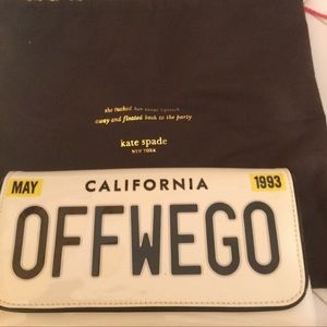 Kate Spade clutch - OffWeGo