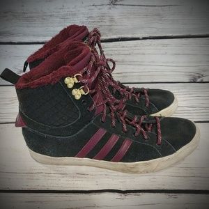 Adidas Neo Park WTR Hi Women US 9.5 Black