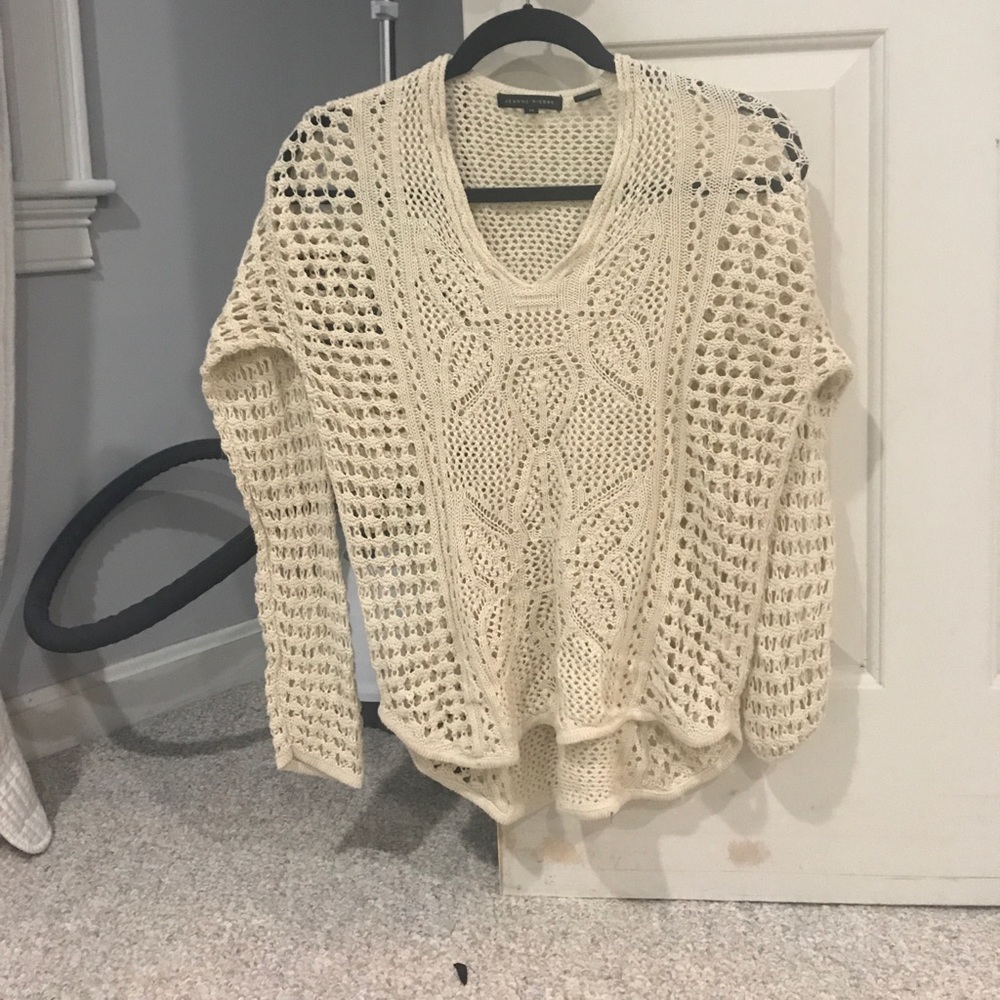 White sweater