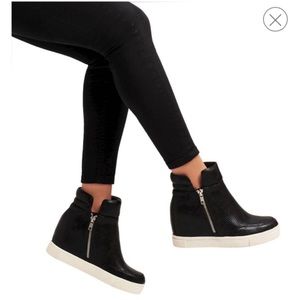 Gisel High Top Wedges *PRICE IS FIRM*