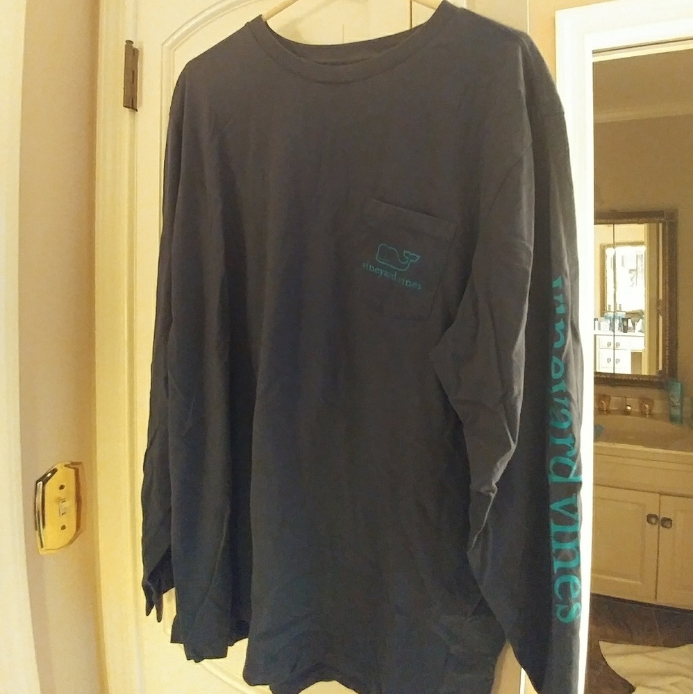 Vineyard Vines Long Sleeve Graphic Tee Mens Large