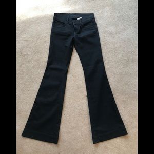 NEW J Brand Black Lovestory Bell Bottom women 28