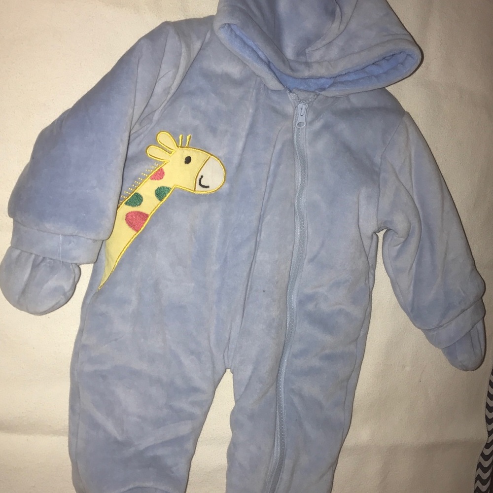 Baby boy snow suit