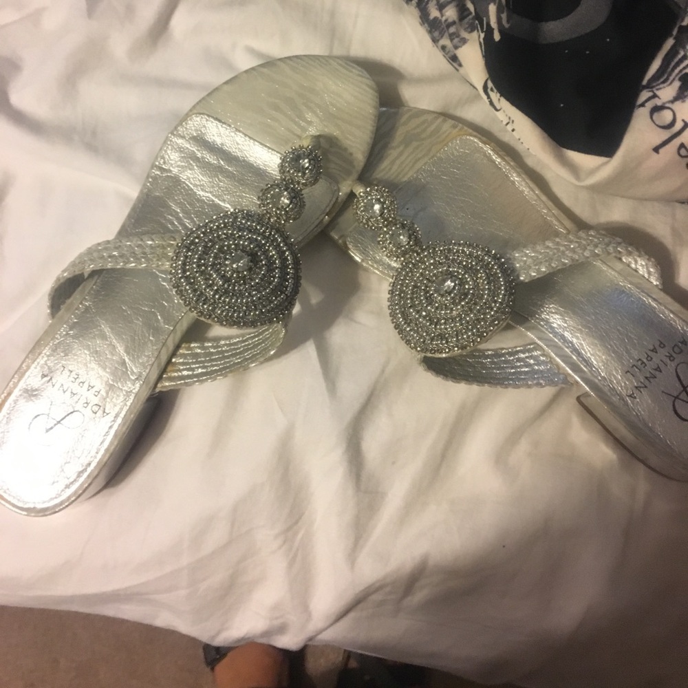 Silver sandal