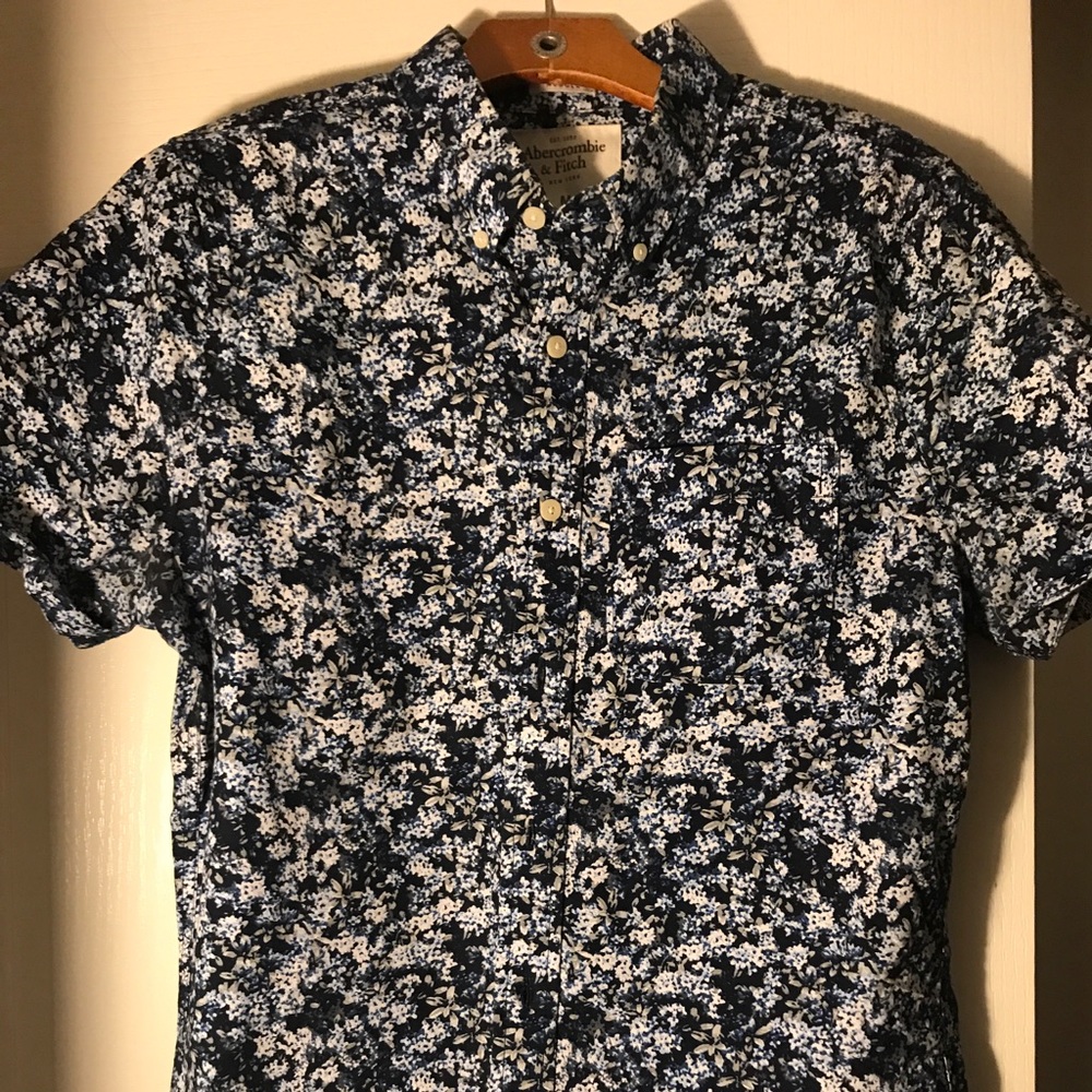 Button down muscle shirt