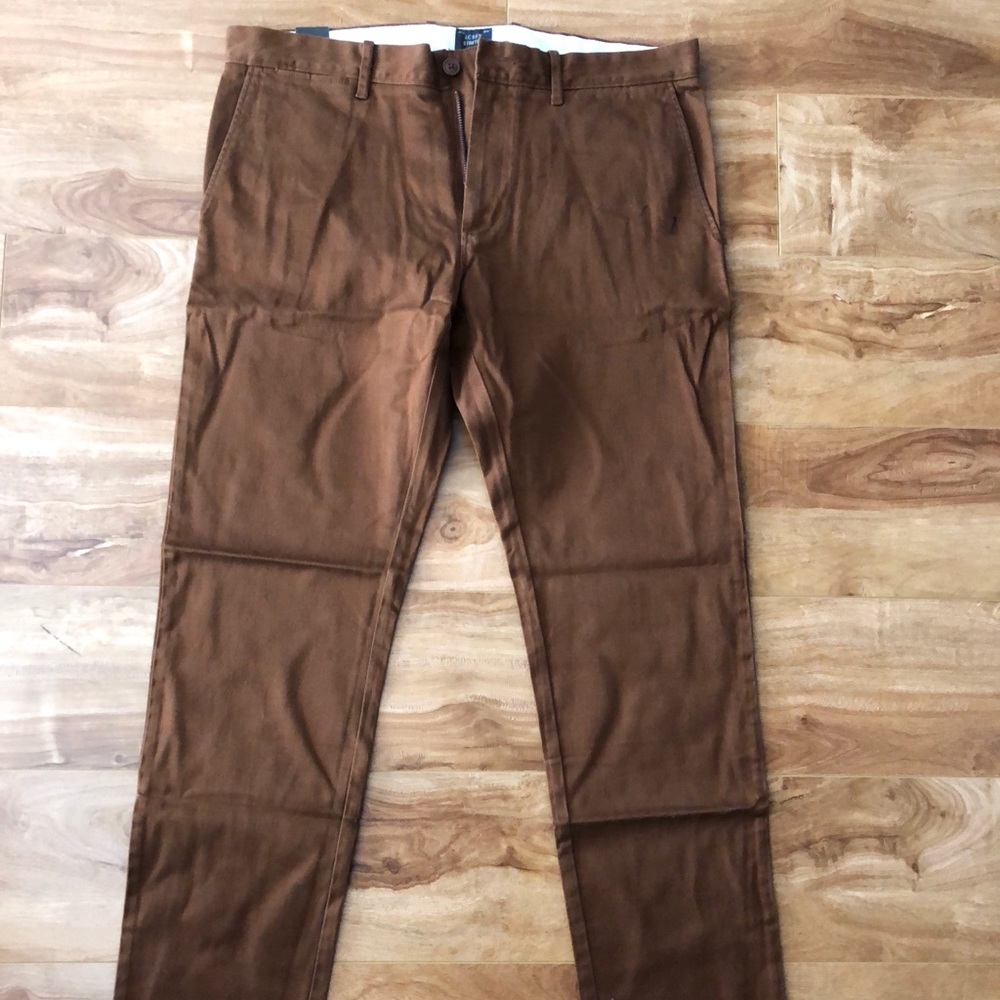 J crew stretch straight leg pants new with tags