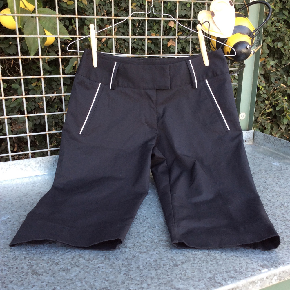Adidas Climalite Black Bermuda Shorts Size 2