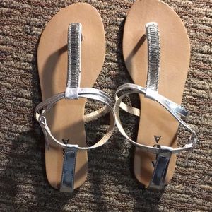 Silver Sandals