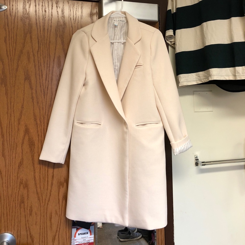 White trench coat