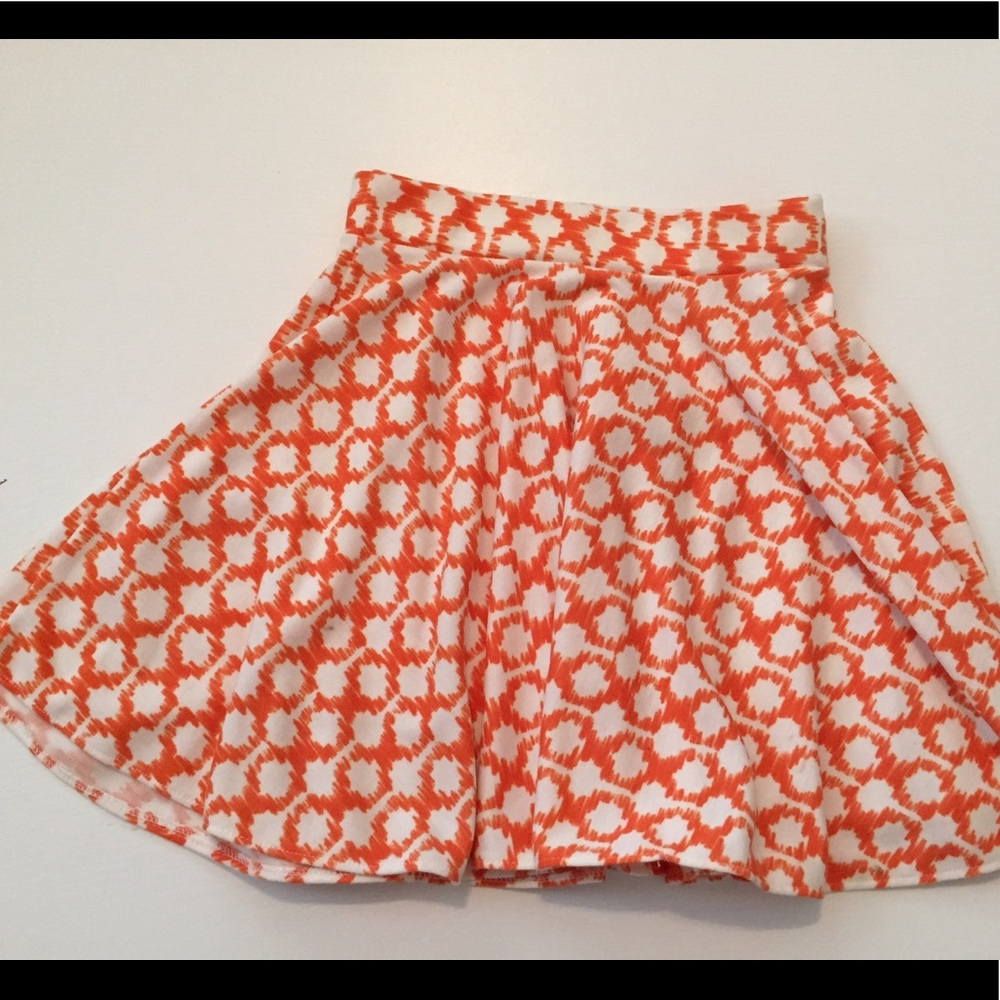 ORANGE SKIRT ❤️