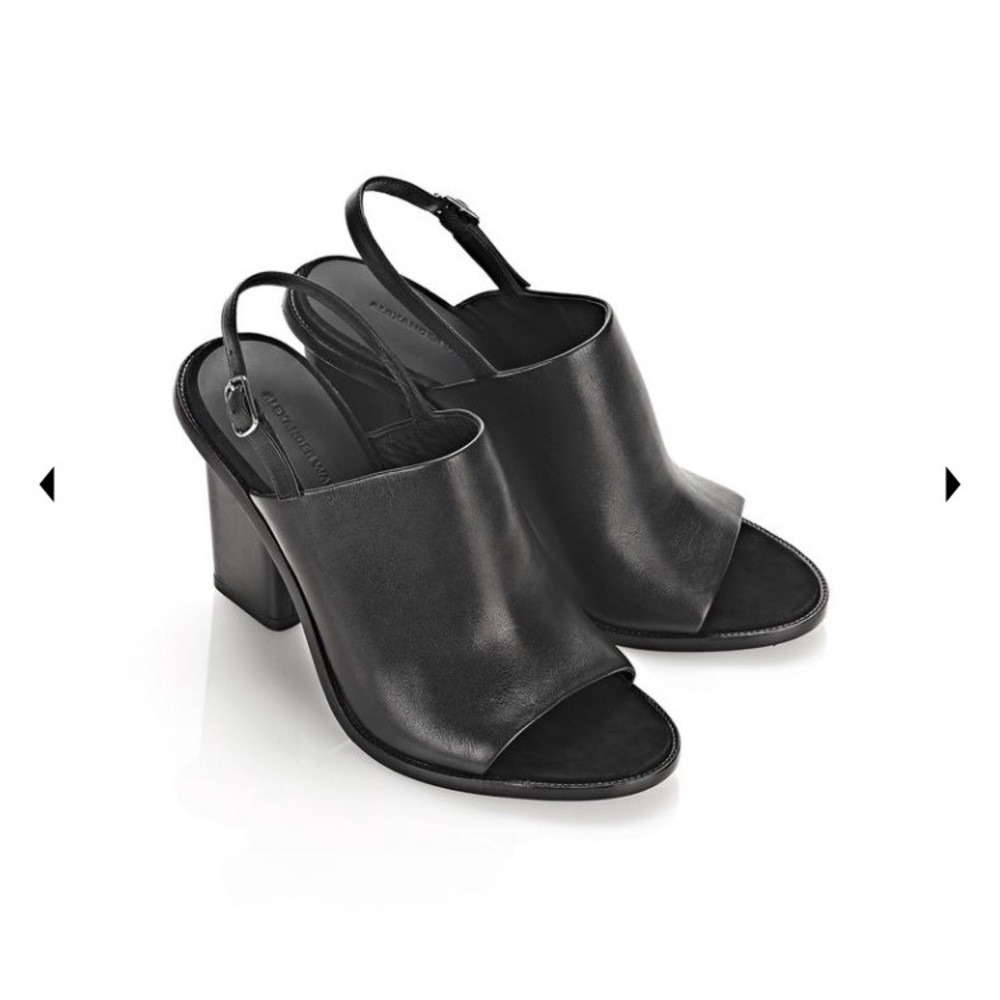 Alexander Wang Leather Slingback Sandal - size 37