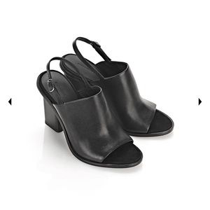 Alexander Wang Leather Slingback Sandal - size 37