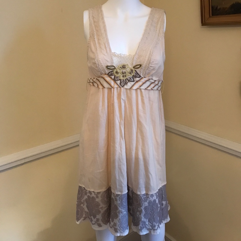 Women's Free People Cream Dress